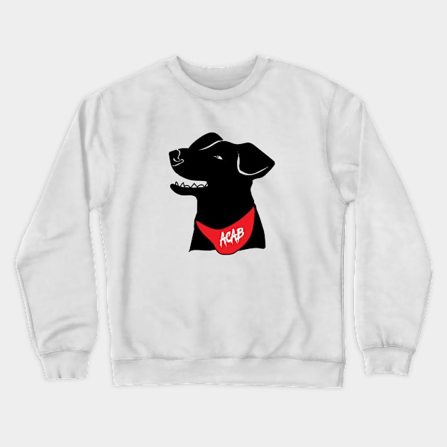 Black Dog Crewneck Sweatshirt by ALSOTHAT